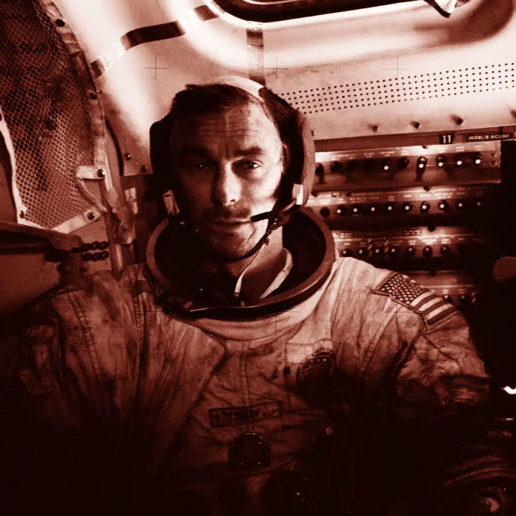 The last person to set foot on the moon