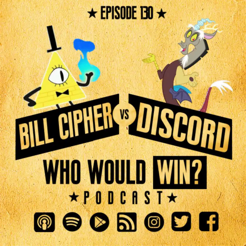 Bill Cipher (Gravity Falls) vs Discord (My Little Pony)