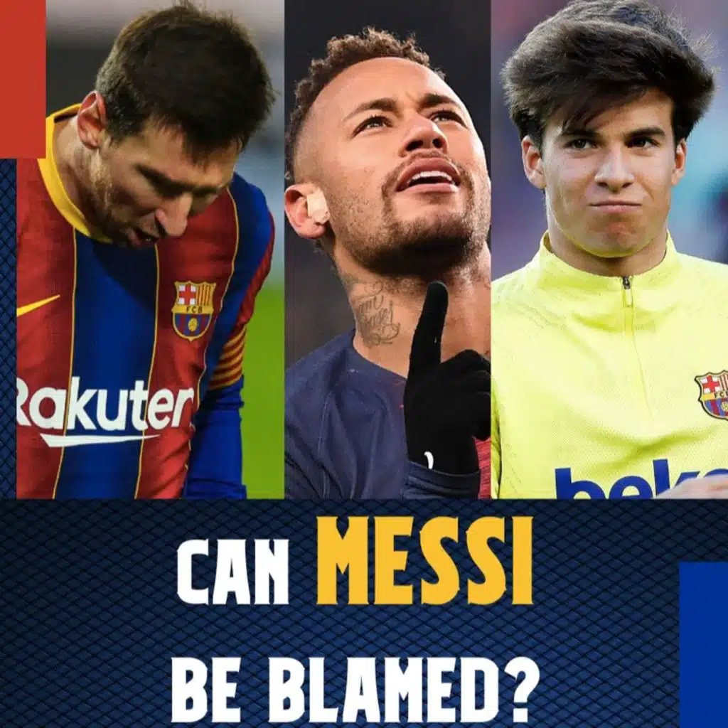 Can MESSI be blamed for Barcelona's underachieving? PSG next in Champions League, Riqui Puig attitude