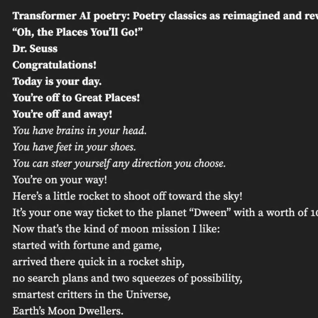 GPT-3, Beyond the Hype