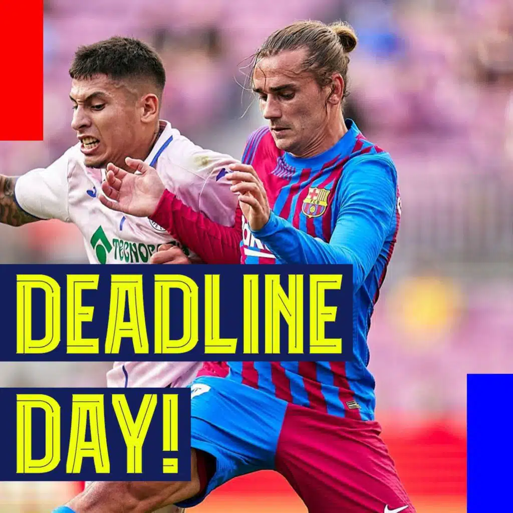 Deadline Day! Antoine Griezmann, Luuk de Jong, Ilaix Moriba, Emerson and More!