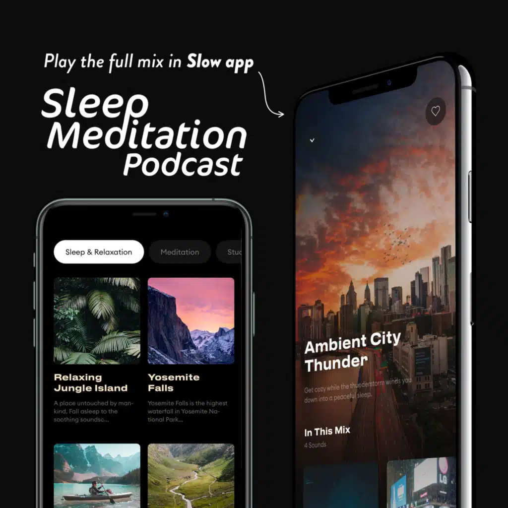 CITY RAIN SOUNDS / Relaxing Soundscape to Help You Sleep 