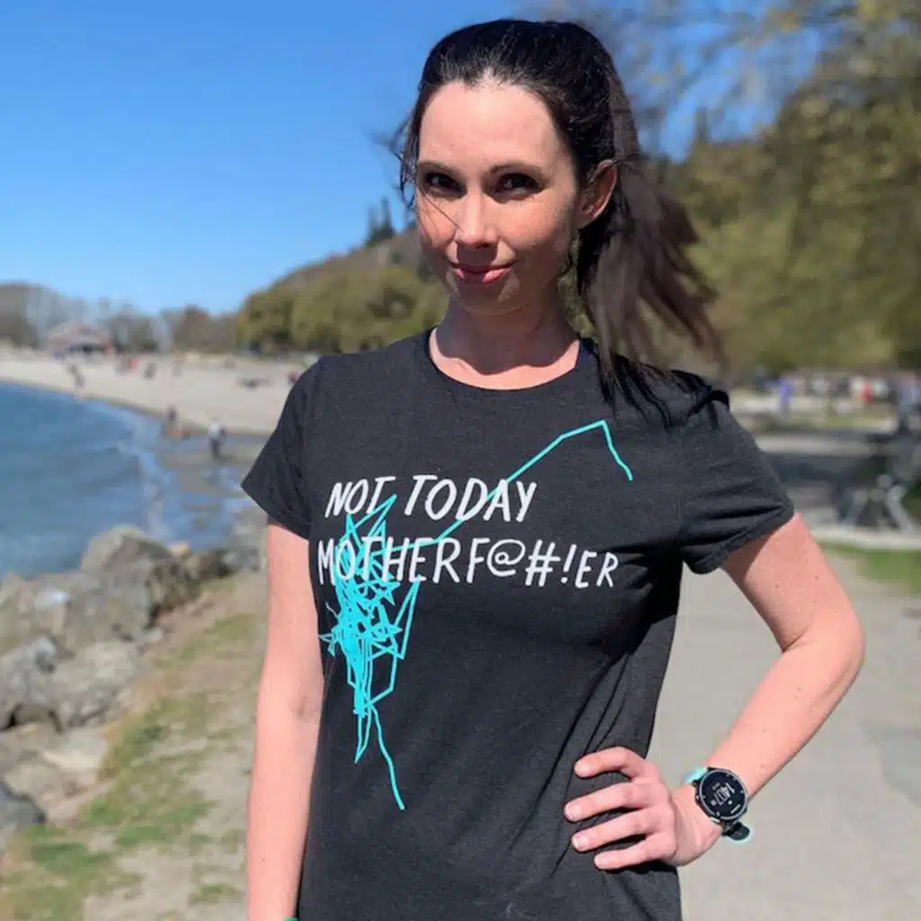 Kelly went for a run when she felt a chill