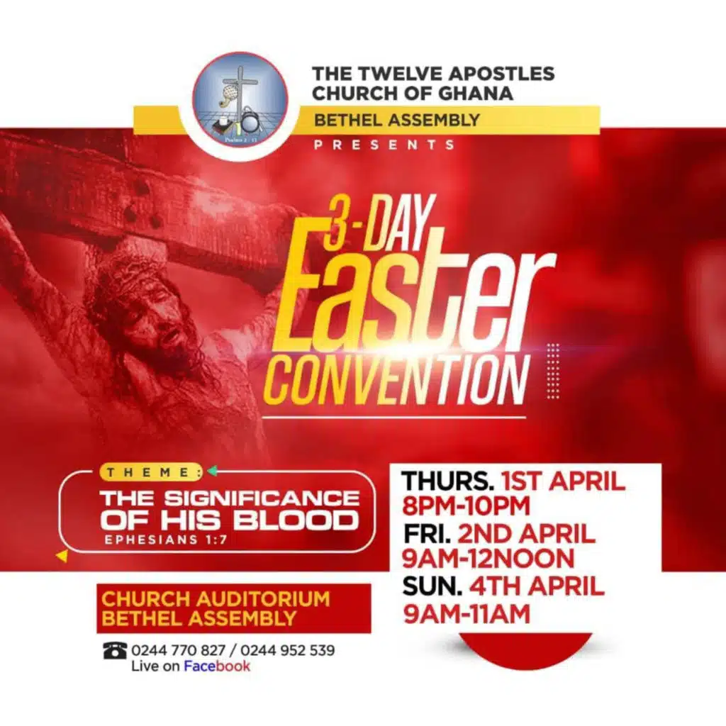 The significance of His blood (PART 3) - by Pastor Daniel Ayi Bortey