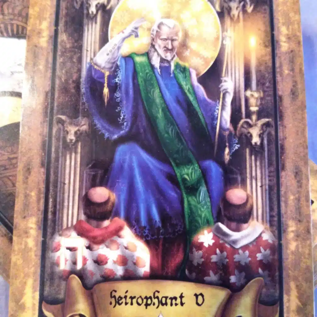 The Heirophant (R) Coffee Tea Tarot S1:EP59