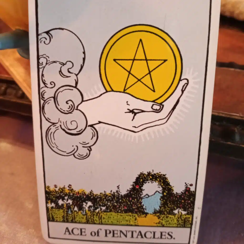 Ace of Pentacles Rev. S1:EP66 