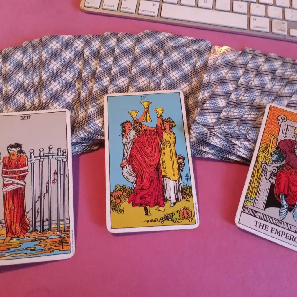 ☕️Coffee Tea Tarot 8 Swords 3 Cups Emperor-S1:EP77  