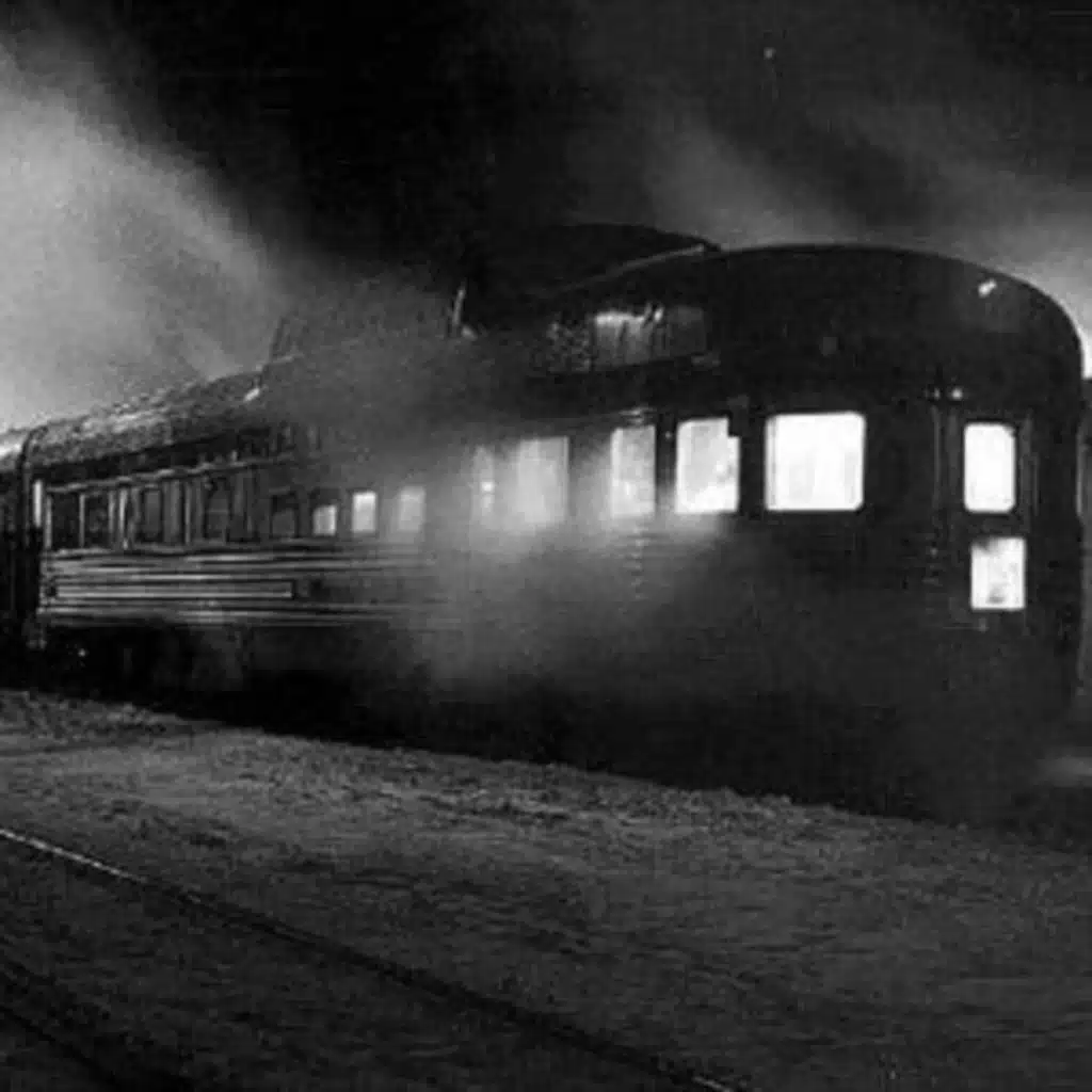 The train car I'm on hasn't stopped for 17 days