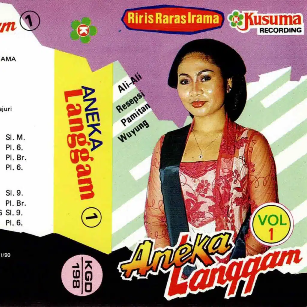 Aneka Langgam Jawa Anik Sunyahni - Ali-Ali, Vol. 1 (feat. Riris Raras Irama, Suparno, Joko & Sajuri)