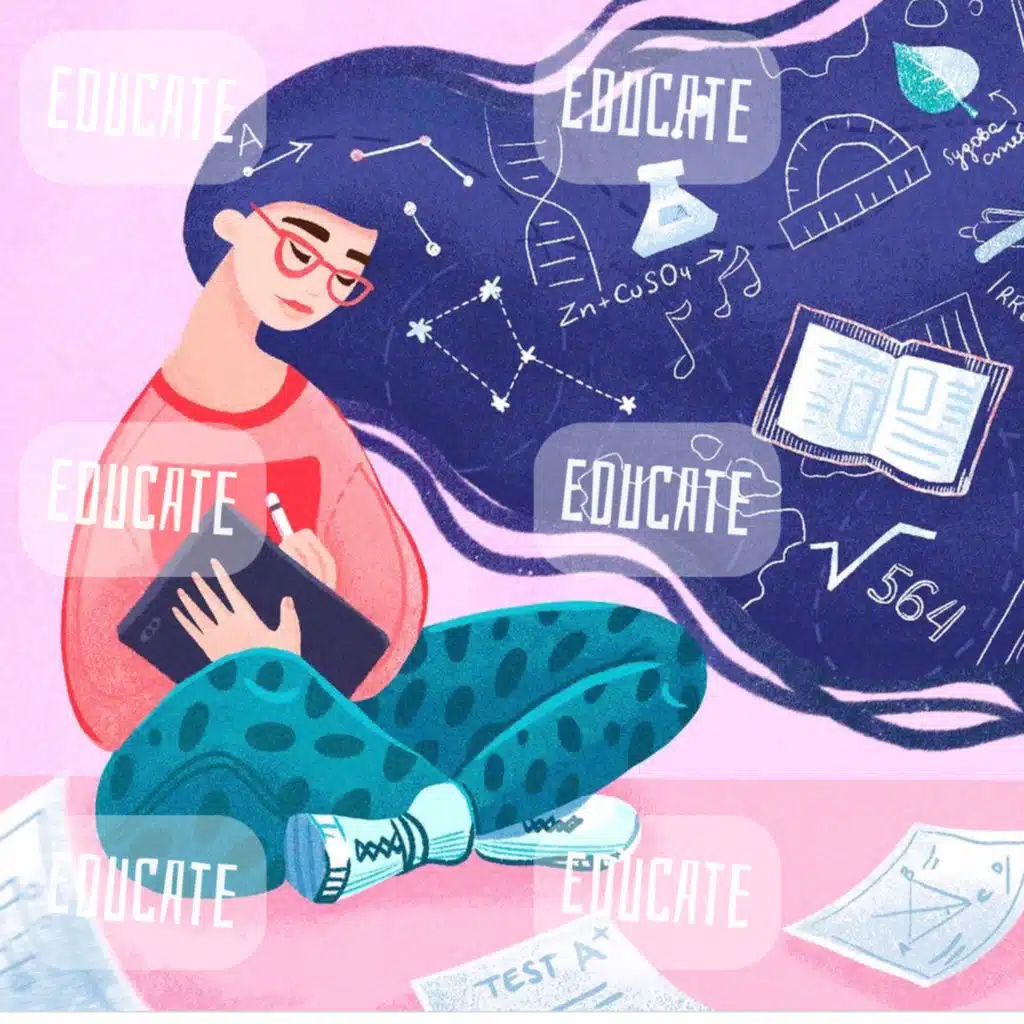 Learning English in school - English in traineeships.