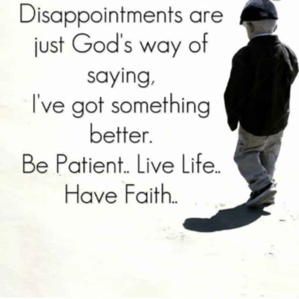 Disappointments 