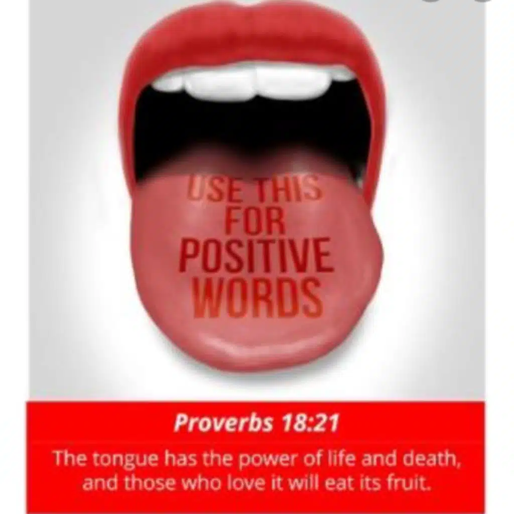The power of the tongue 