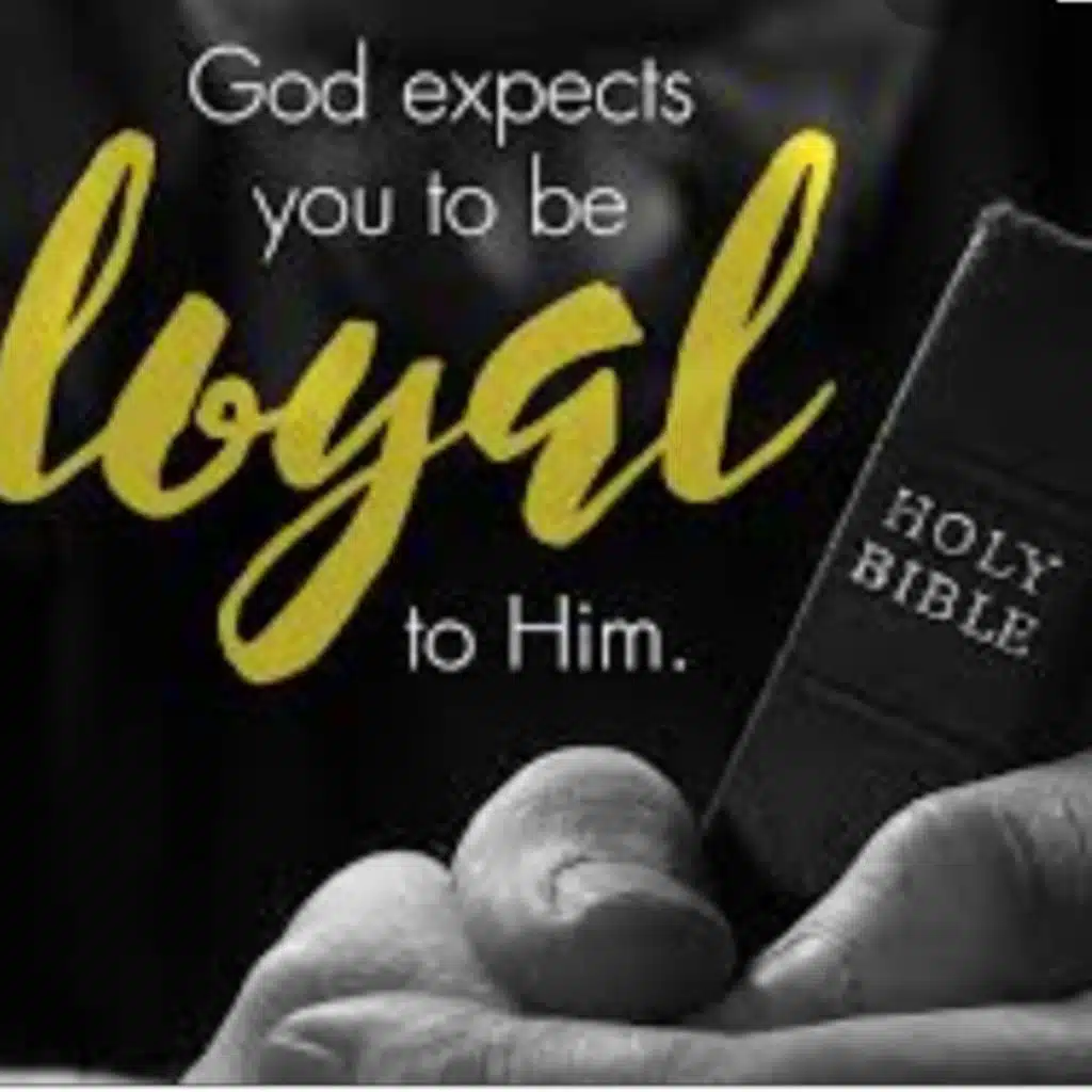Who are you loyal to? 