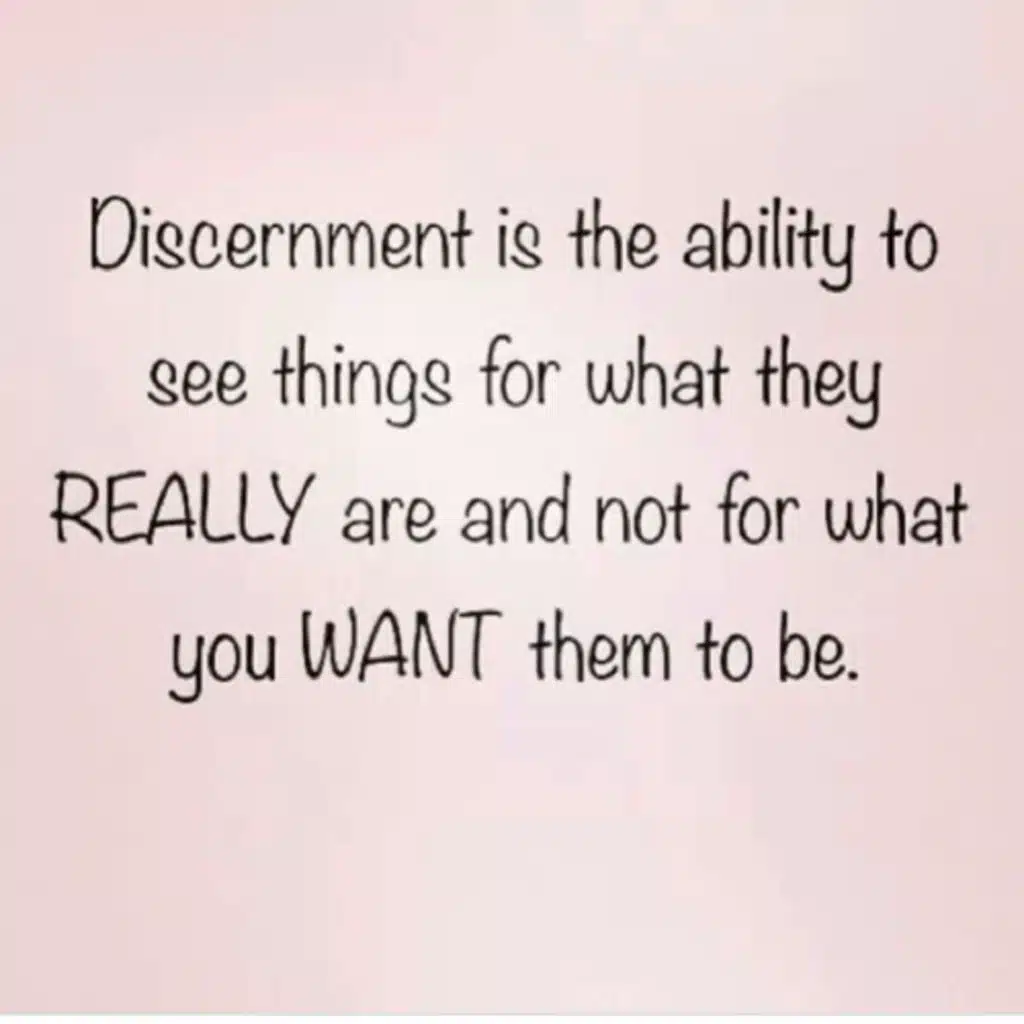 Discernment 