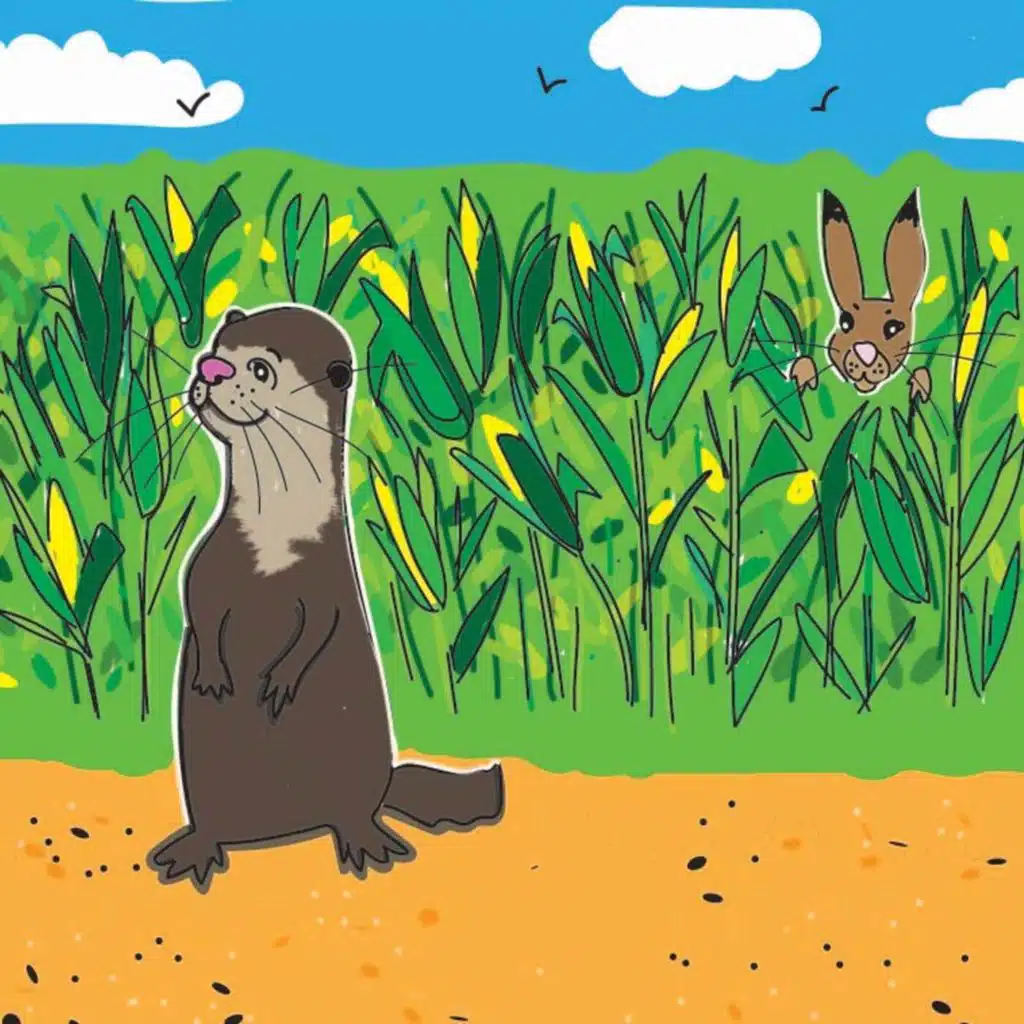 How Rabbit stole Otter's Coat!