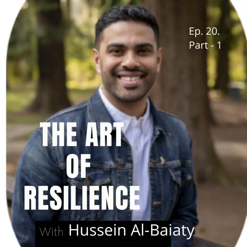 Hussein Al-Baiaty discusses his new book: The Art of Resilience. The Refugee State of Mind. Part 1