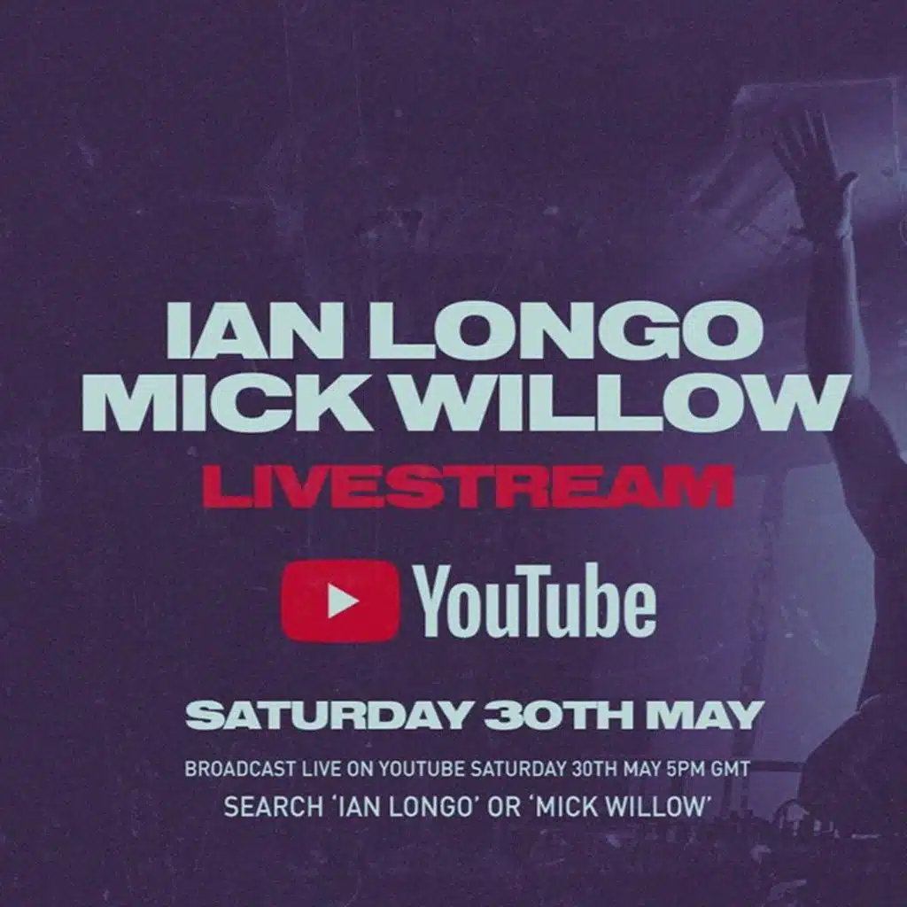 Ian Longo & Mick Willow Livestream - The Shankly Hotel Rooftop - 30th May 2020