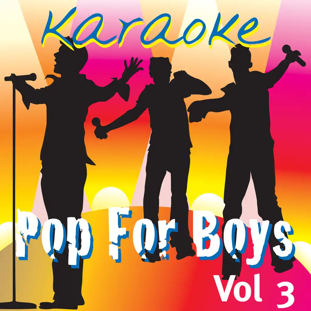 Karaoke - Pop For Boys Vol.3