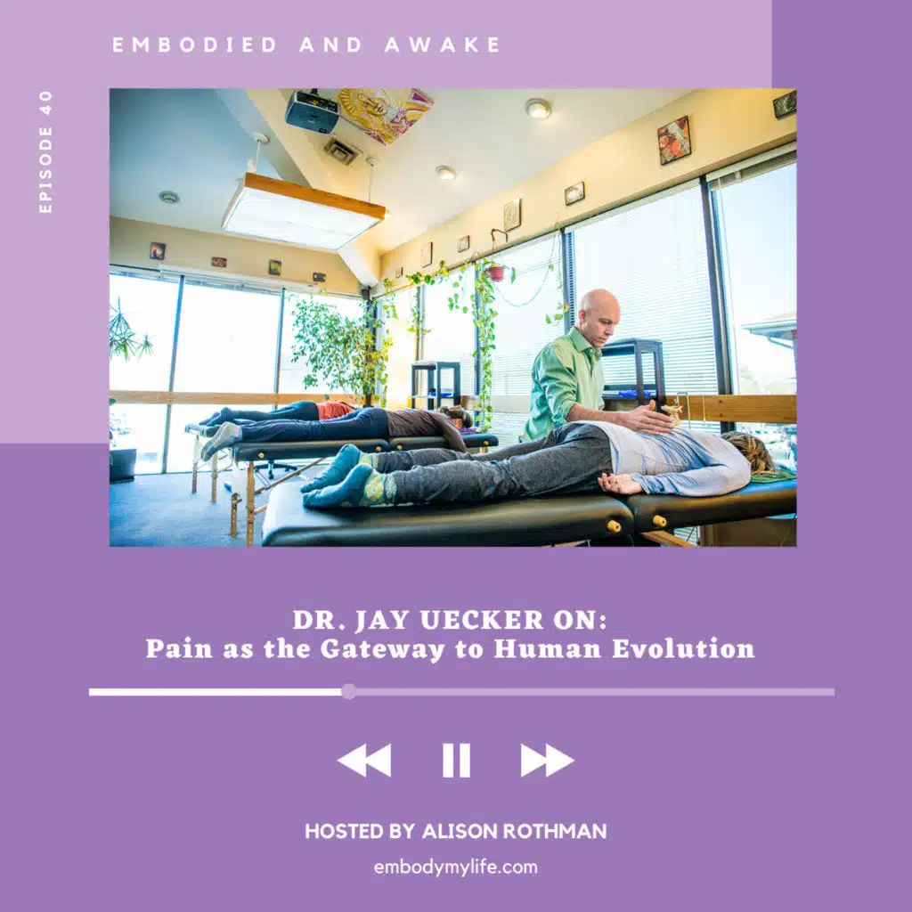 DR. JAY UECKER: On Pain as the Gateway to Human Evolution