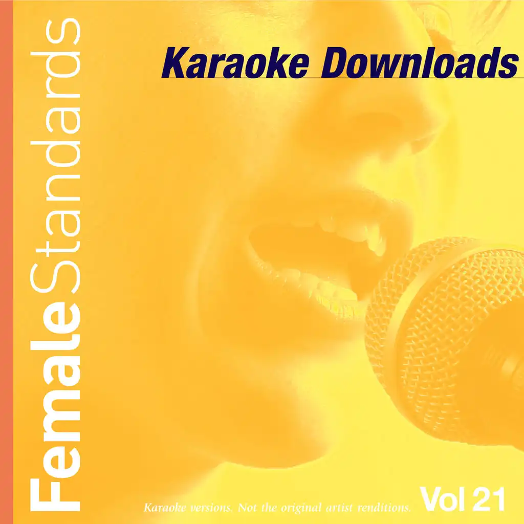 Karaoke Downloads - Female Standards Vol.21