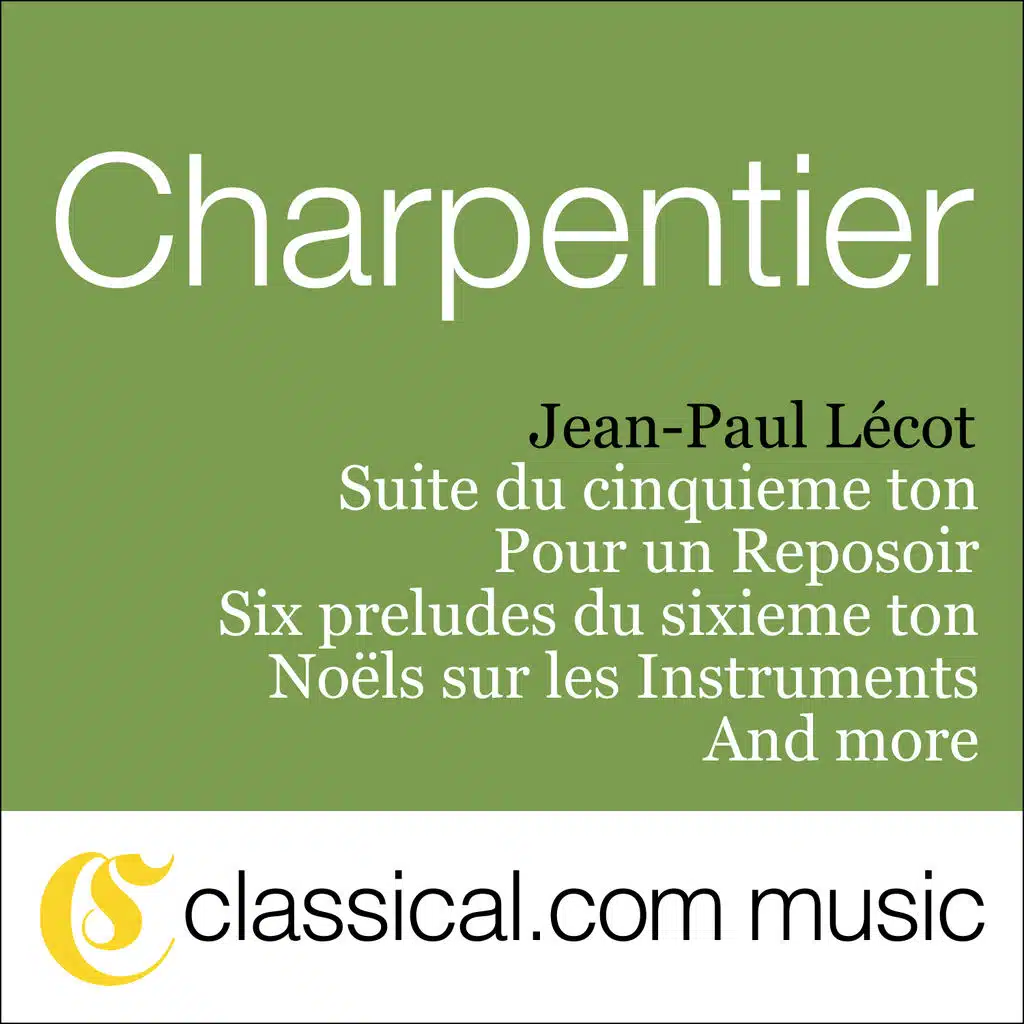Pour un Reposoir, H. 508 - Quand le St Sacremet est posé plain-chant en taille et en dessus