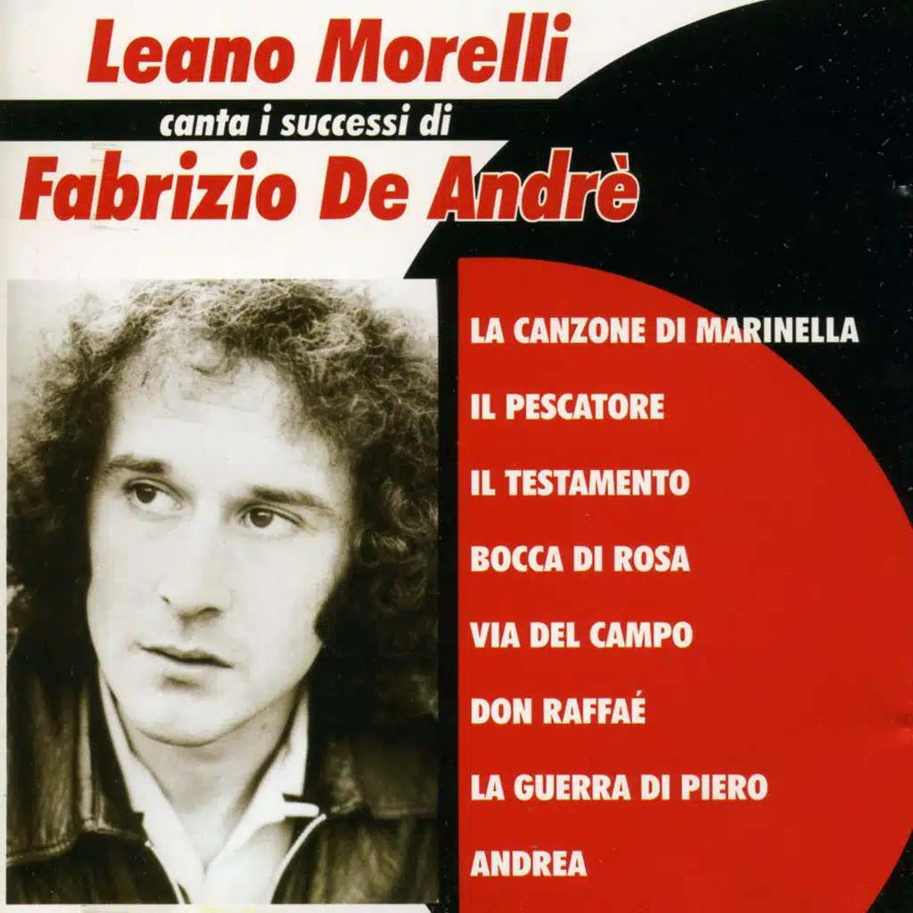 Leano Morelli canta i successi di F. De Andrè