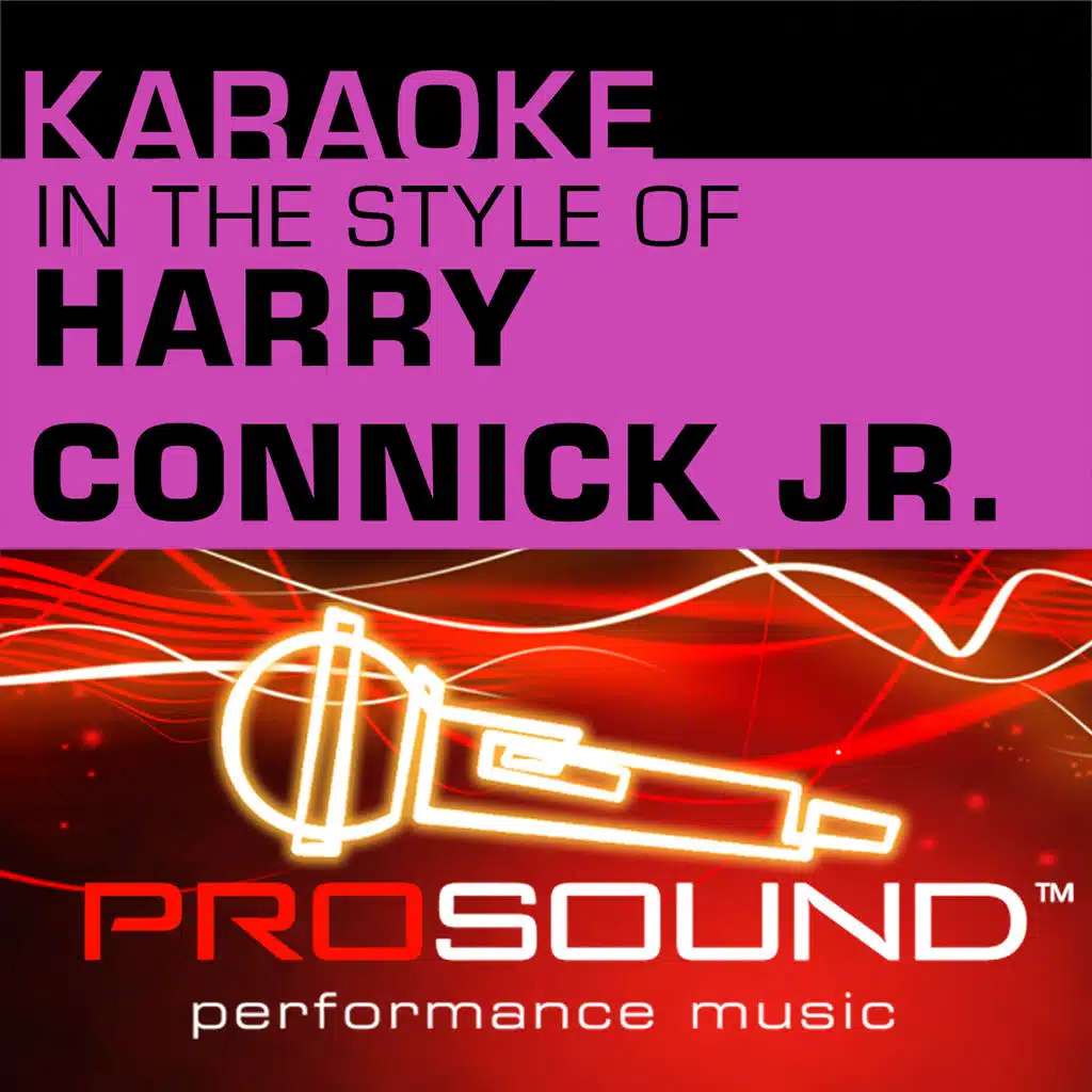 A Wink and A Smile (Karaoke Lead Vocal Demo)[In the style of Harry Connick Jr.]