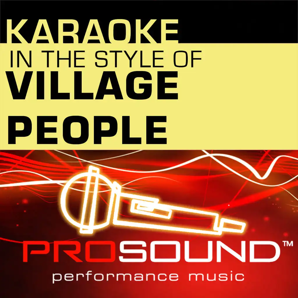 Karaoke - In the Style of Village People - EP (Professional Performance Tracks)