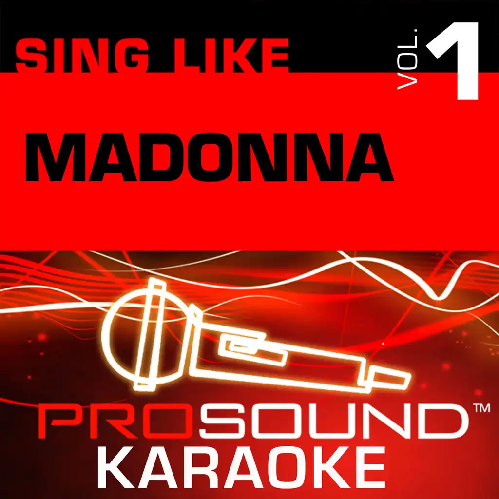 Sing Like Madonna v.1 (Karaoke Performance Tracks)