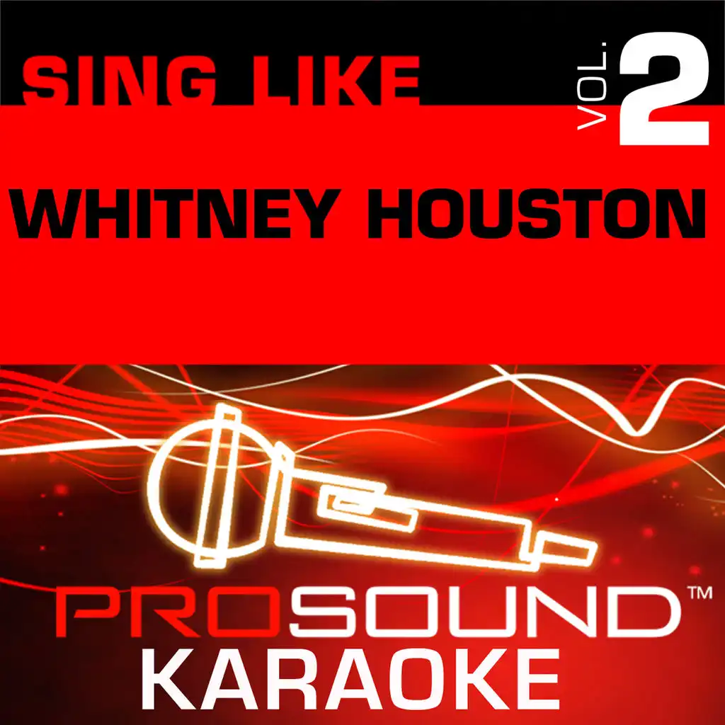 One Moment In Time (Karaoke Lead Vocal Demo) [In the Style of Whitney Houston]