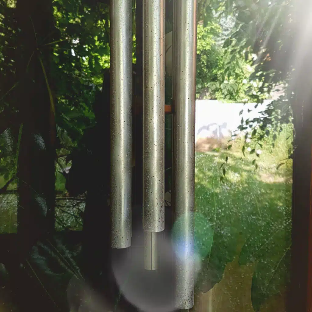 012 ASMR Sylt Keitum wind chime