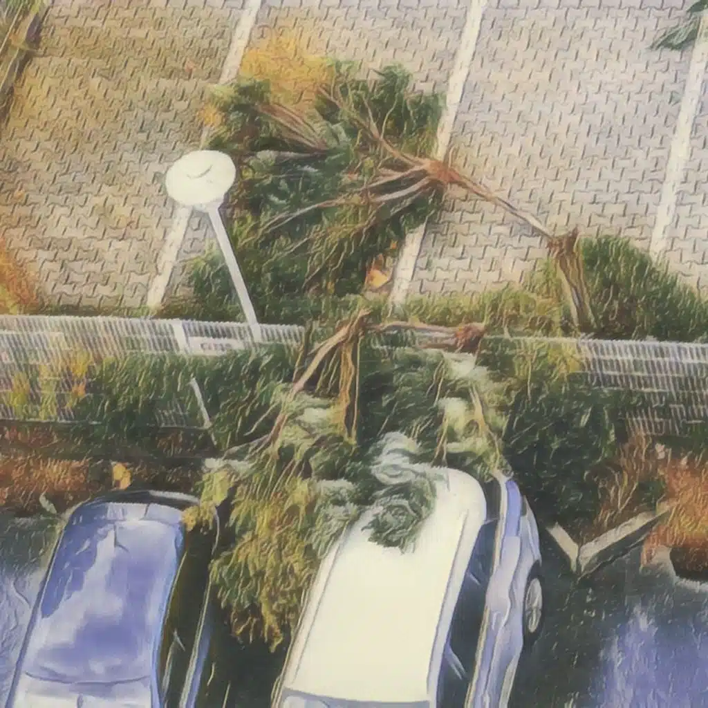 031 ASMR Storm in the staircase in Leipzig, Germany 