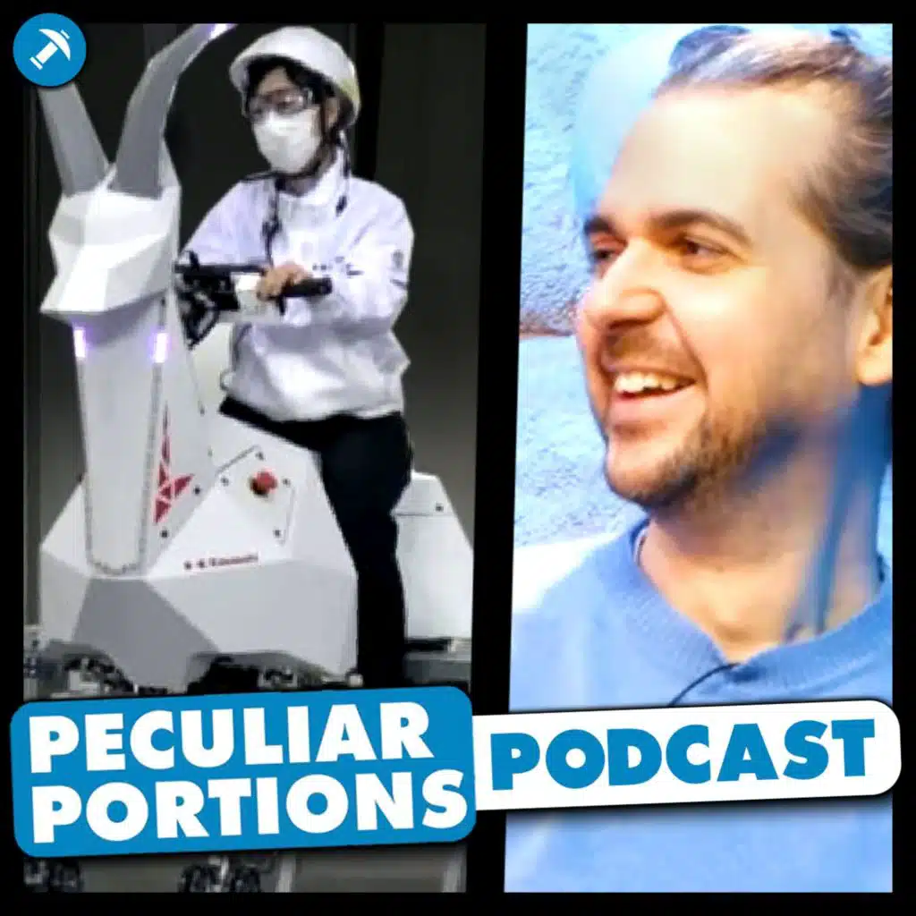 The rideable robot goat - Peculiar Portions Podcast #47
