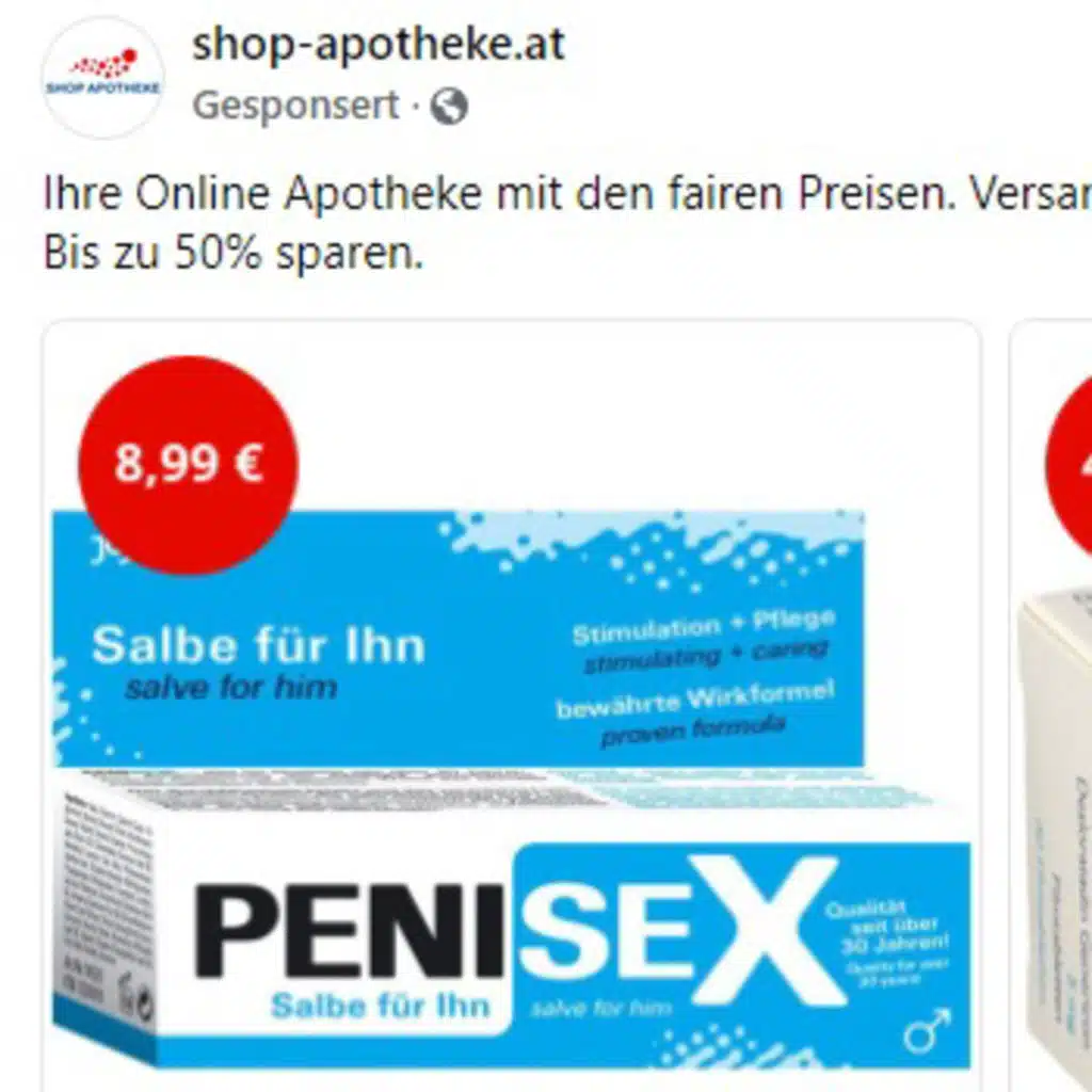 Facebookwerbung und ein paar Thesen dazu…