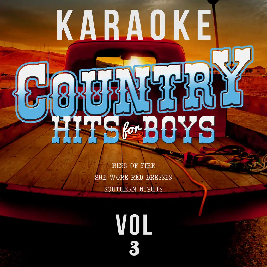 She Wore Red Dresses (In the Style of Dwight Yoakam) [Karaoke Version]