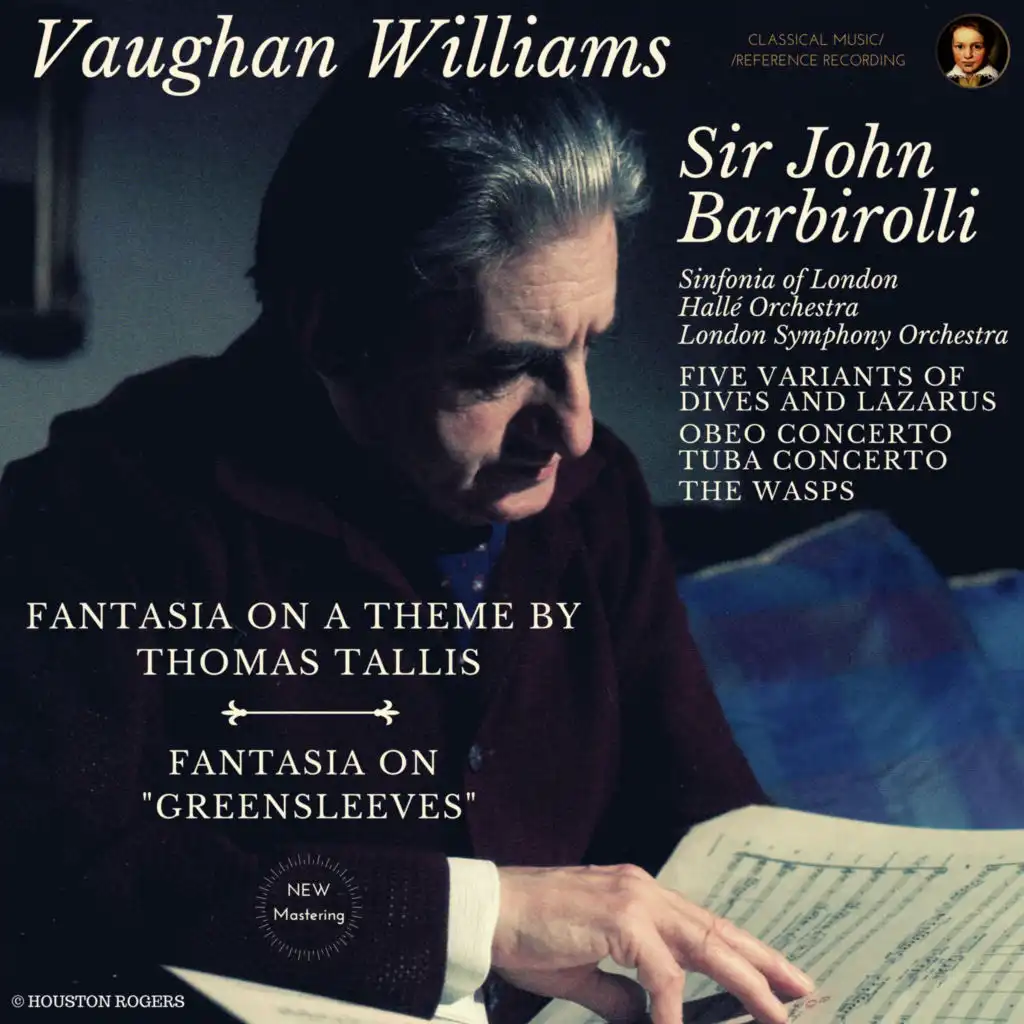Five variants of "Dives and Lazarus": Theme. Adagio in B modal minor (Harp: Jean Bell, Hallé Orchestra) (Remastered 2022, Version 1953)