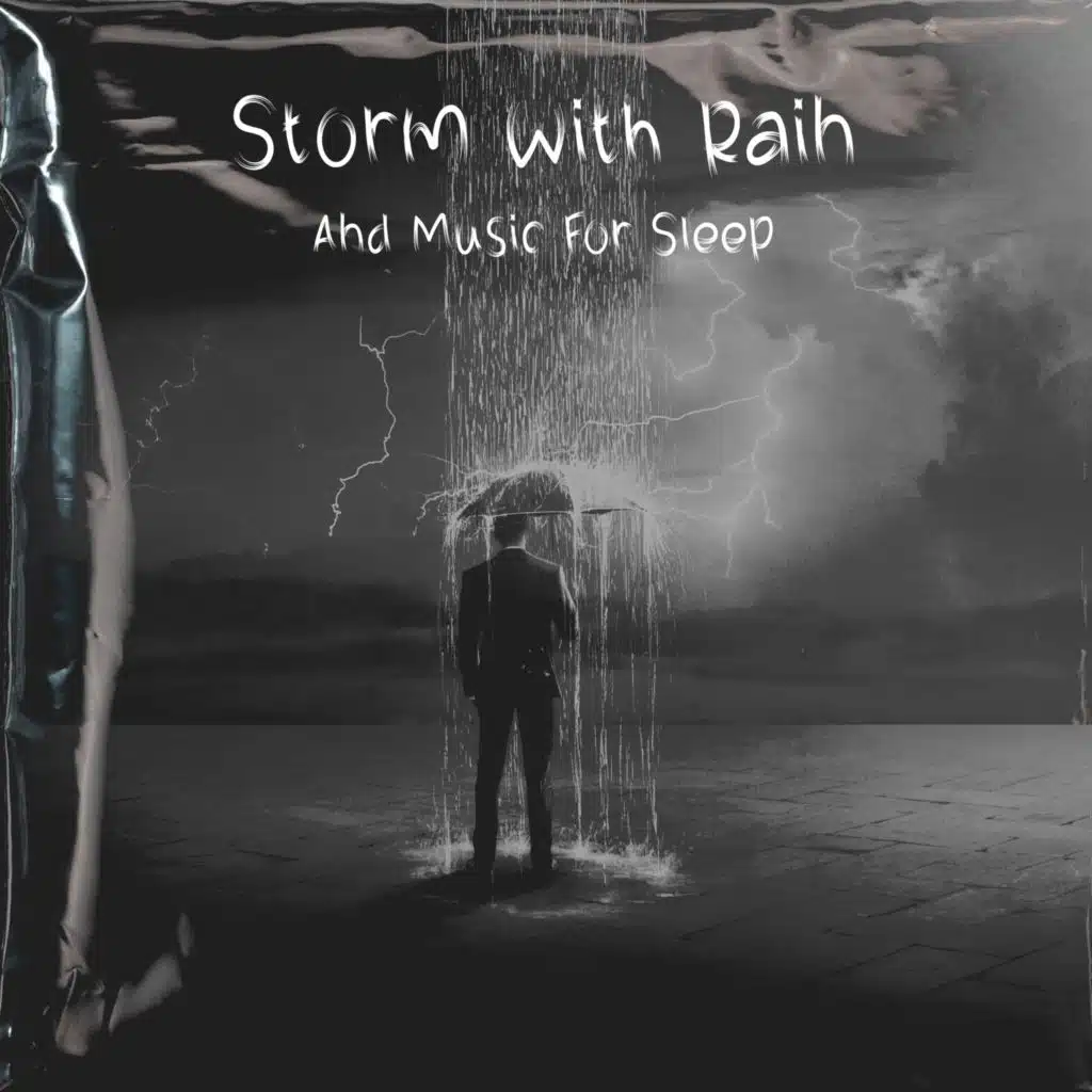 Storm With Rain And Music For Sleep