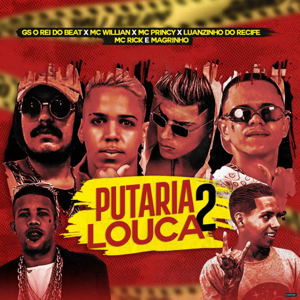 Putaria Louca 2 (feat. MC Rick, Mc Magrinho & MC William)
