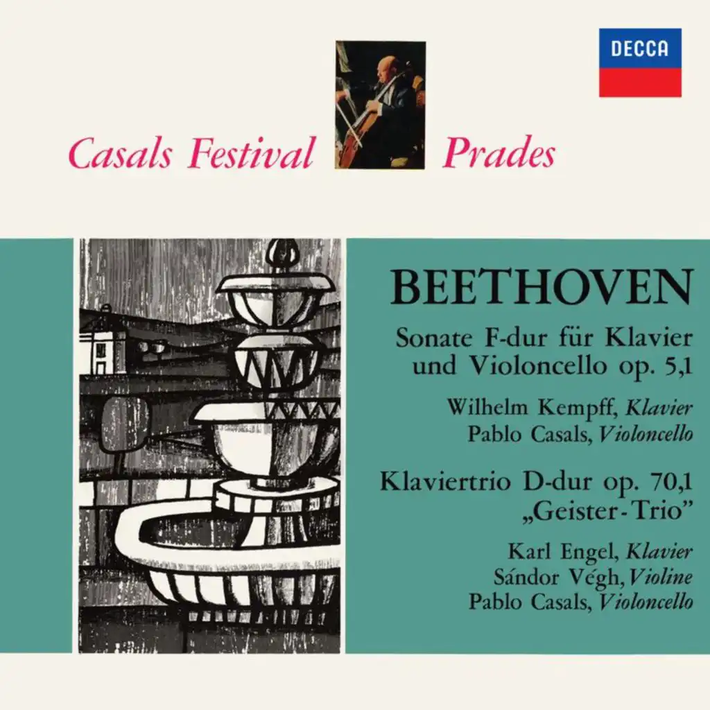 Beethoven: Piano Trio No. 5 in D Major, Op. 70 No. 1 'Geistertrio'; Cello Sonata No. 1 in F Major, Op. 5 No. 1 (Pablo Casals – The Philips Legacy, Vol. 4)