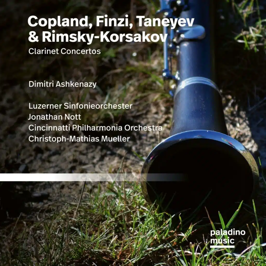 Copland, Finzi, Taneyev & Rimsky-Korsakov: Clarinet Concertos