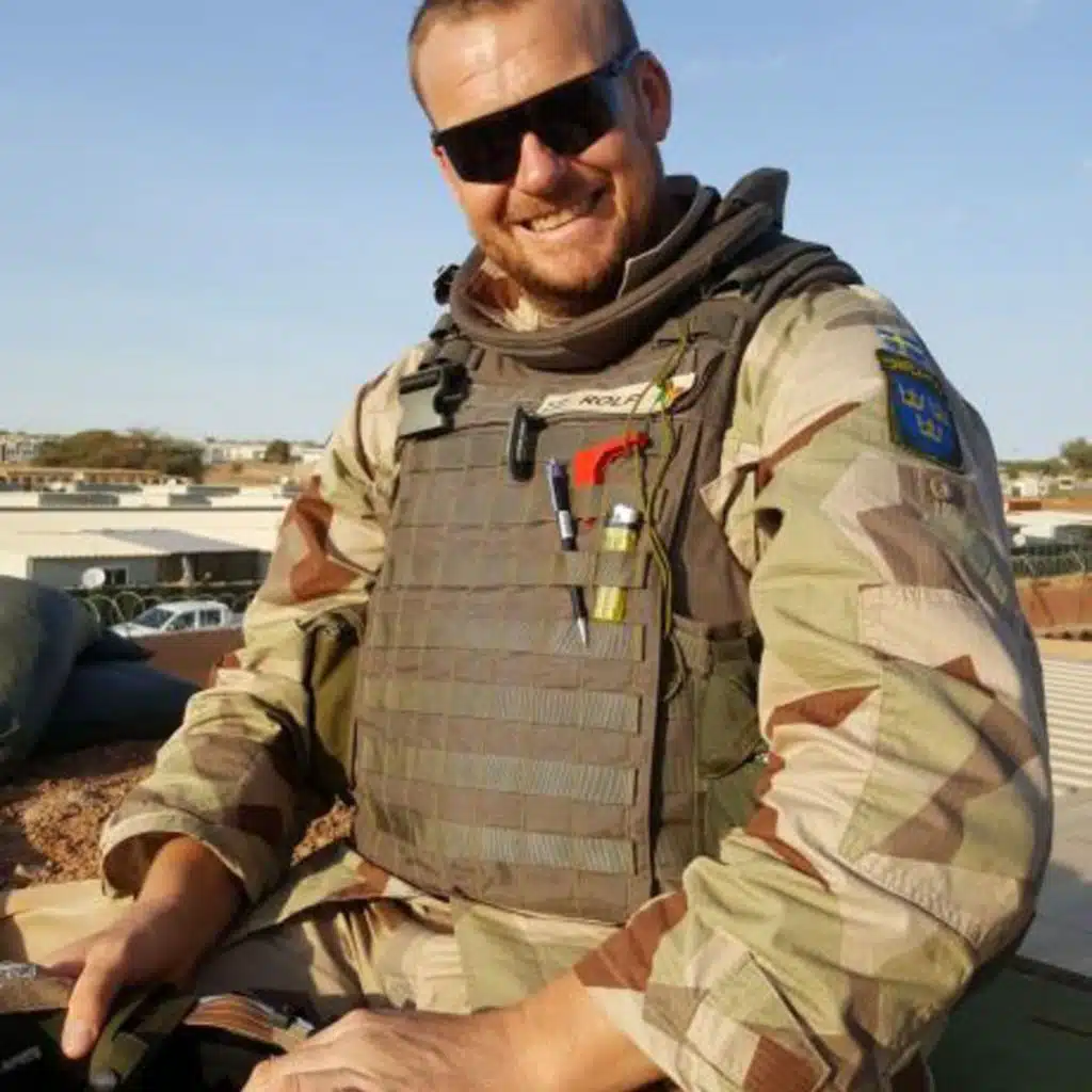 31. Narkos- och militärläkaren Rolf Andersson