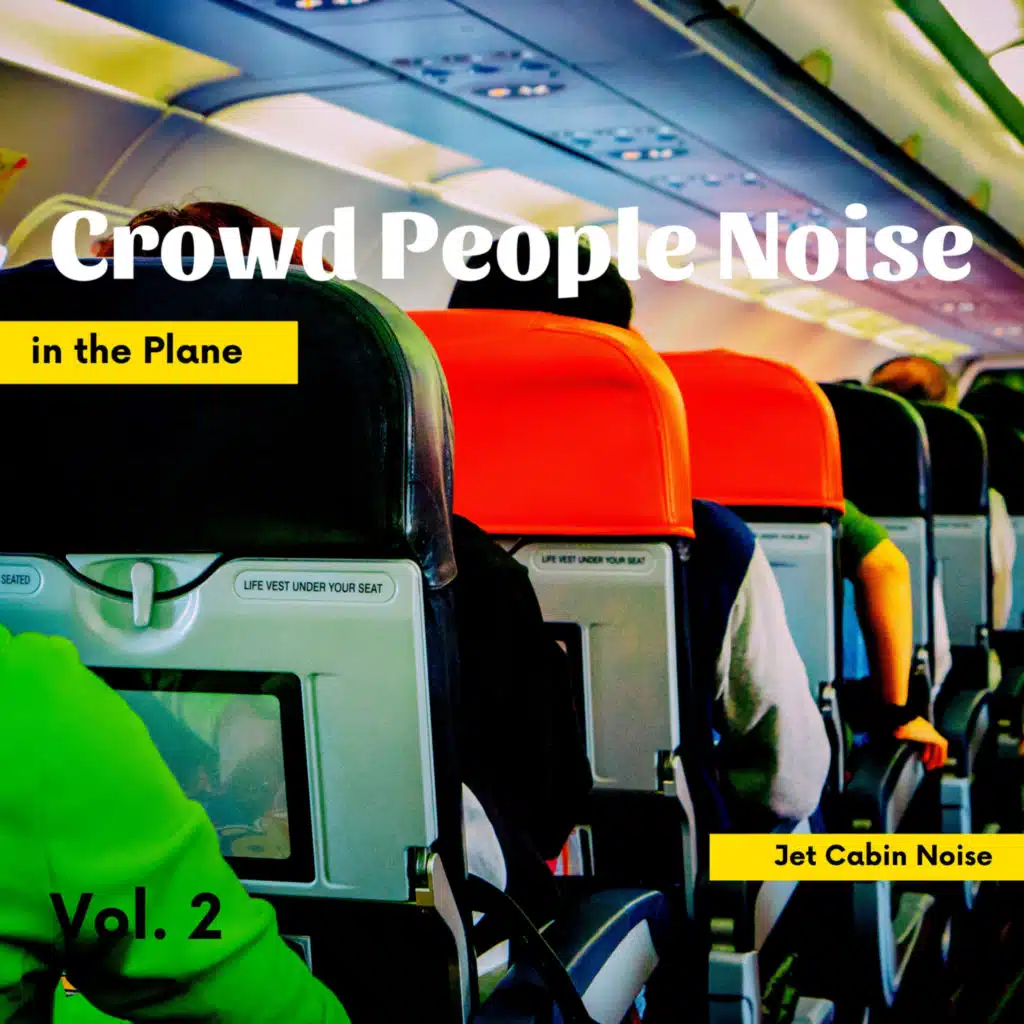 Crowd People Noise in the Plane