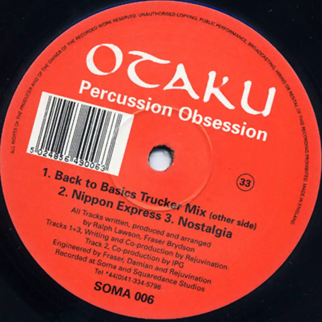 Percussion Obsession (Back To Basics Trucker Mix)