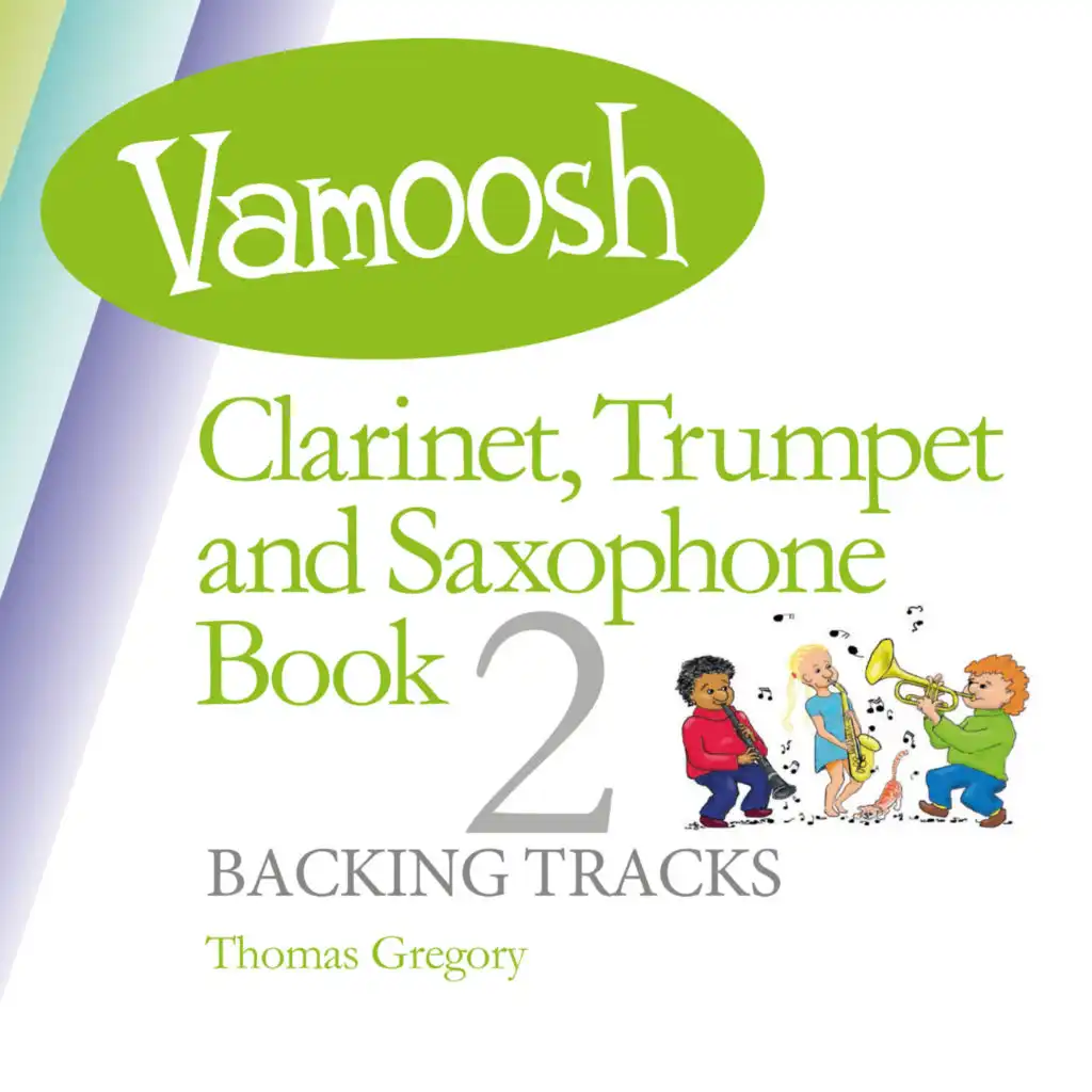 Vamoosh Clarinet Trumpet and Saxophone Book 2 (Backing Track)