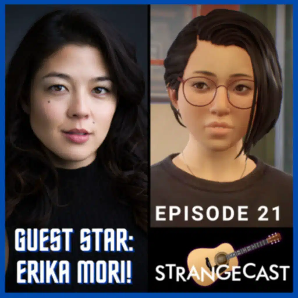 Interview: Erika Mori Talks Asian American Heritage, BAFTA Nomination, Alex Chen And More! | StrangeCast Episode 21