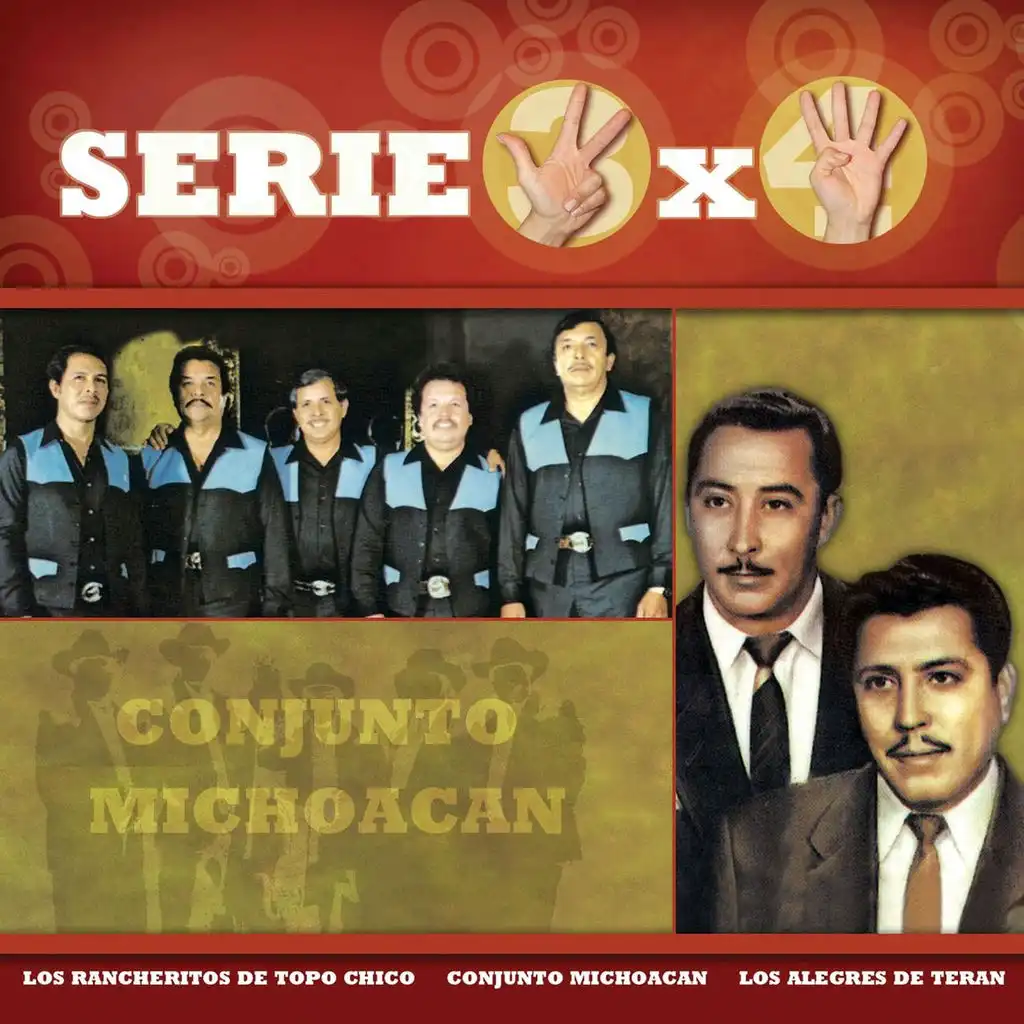 Serie 3x4 (Los Alegres De Teran, Rancheritos Del Topo Chico, Conjunto Michoacan)