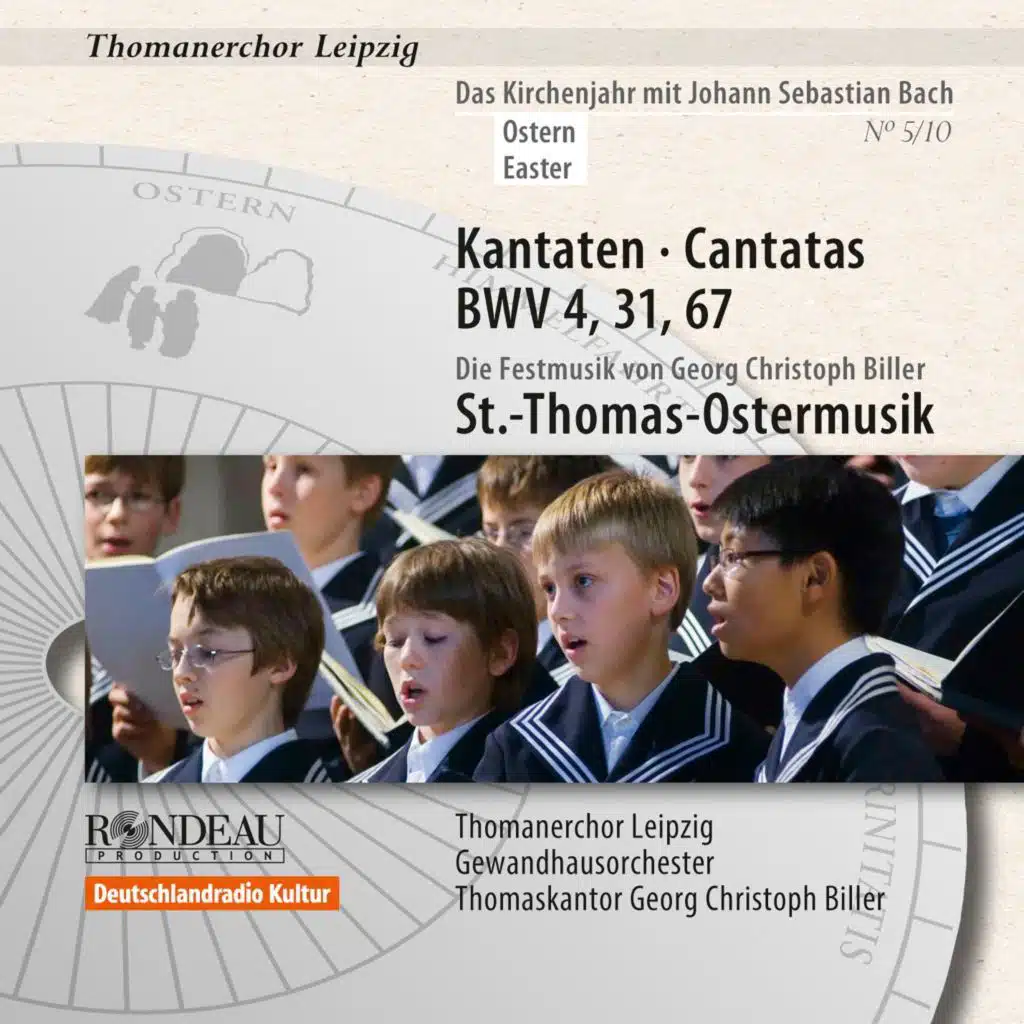 Thomanerchor Leipzig, Gewandhausorchester, Georg Christoph Biller & Johann Sebastian Bach