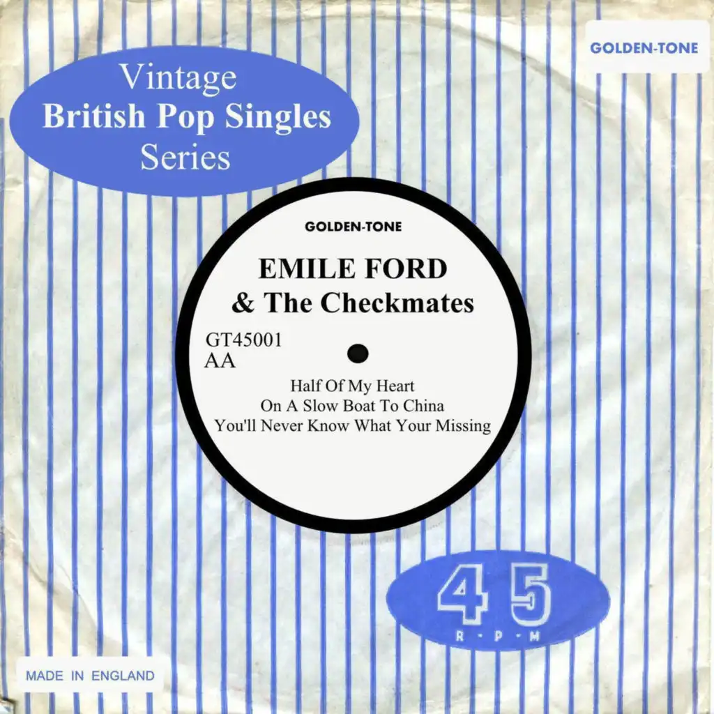 Vintage British Pop Singles: Emile Ford & The Checkmates