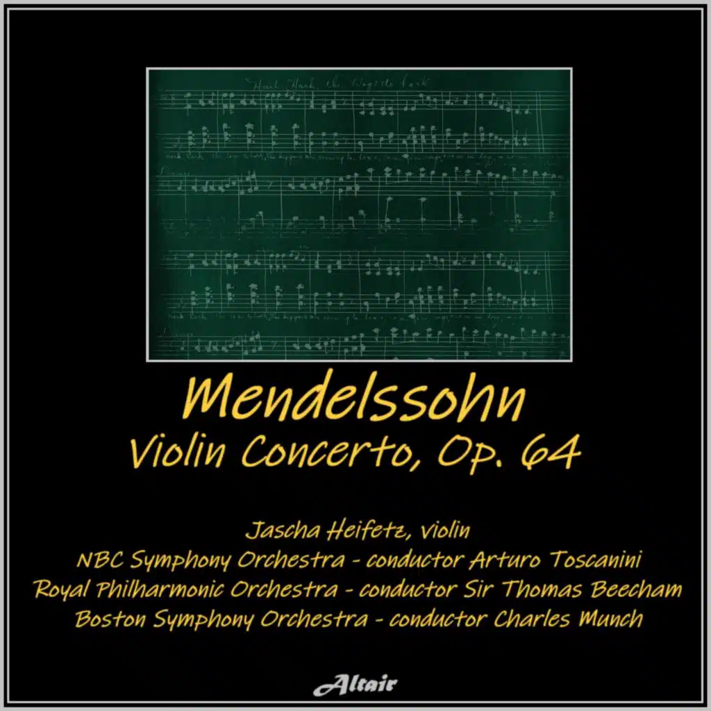 Violin Concerto in E Minor, Op. 64: I. Allegro Molto Appassionato