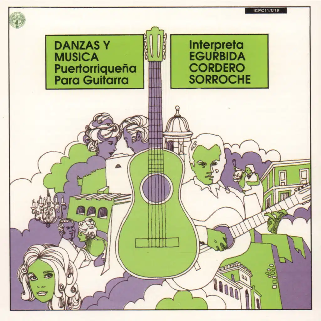 Danzas y Música Puertorriqueña para Guitarra